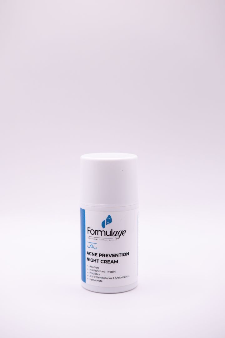 Acne Night Cream – Formulage Acne Prevention