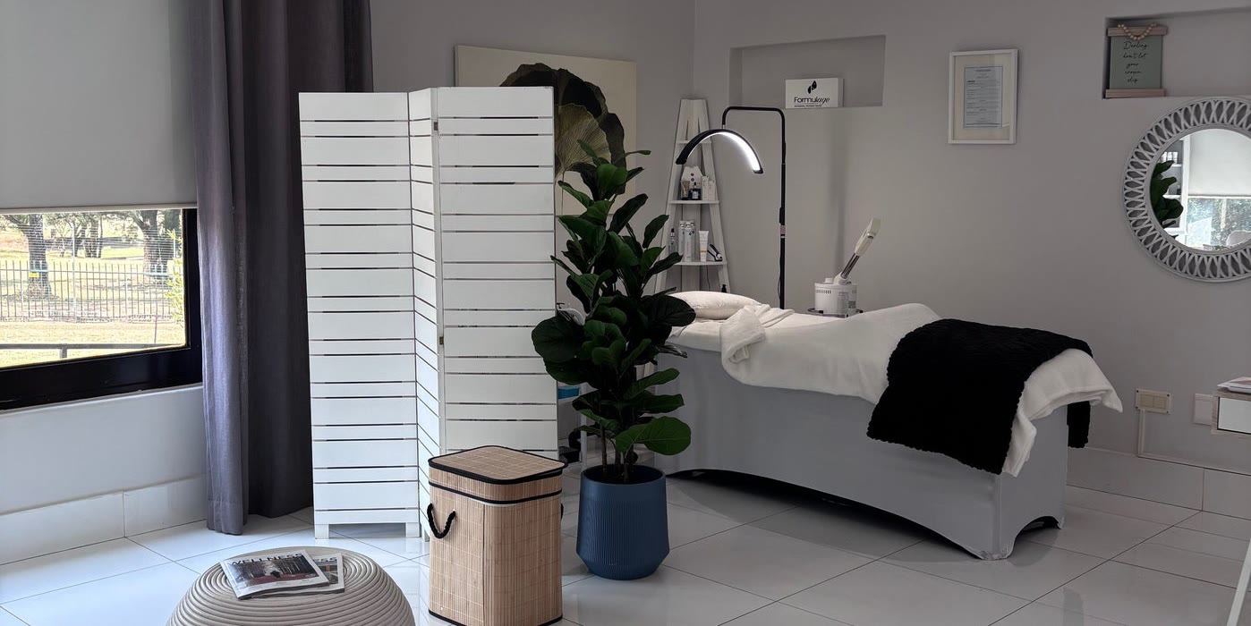 The Aesthetic Skincare treatment room